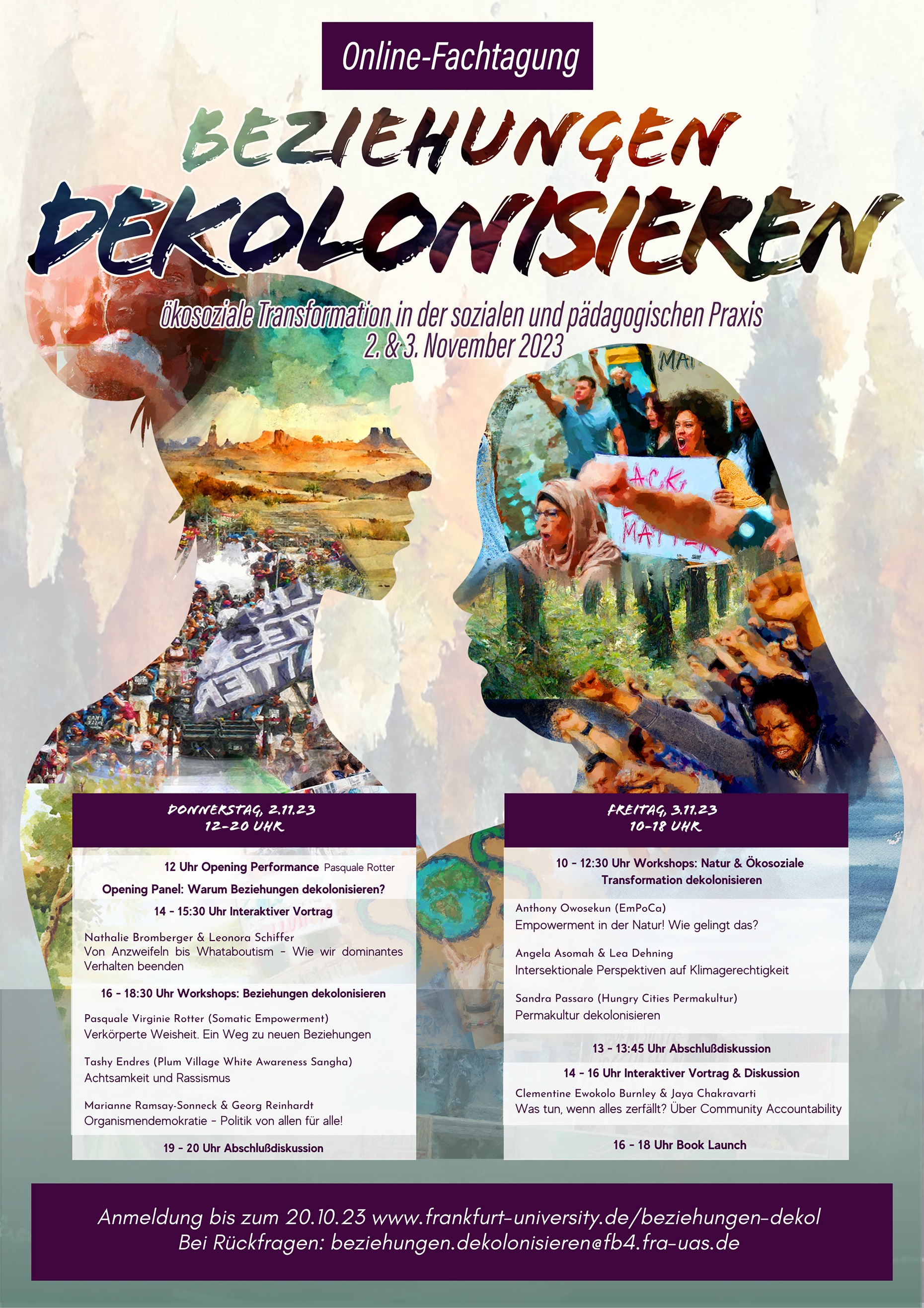 Poster Beziehungen Dekolonisieren