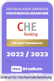 CHE-Ranking Siegel für 2022/23