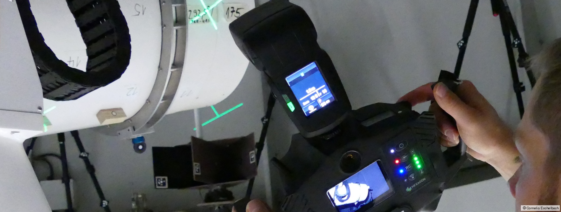 GeoMetre: Photogrammetrische Bestimmung des Referenzpunktes eines SLR-Teleskops in Wettzell