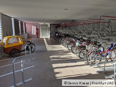 Fahrradparkhaus in Hamburg
