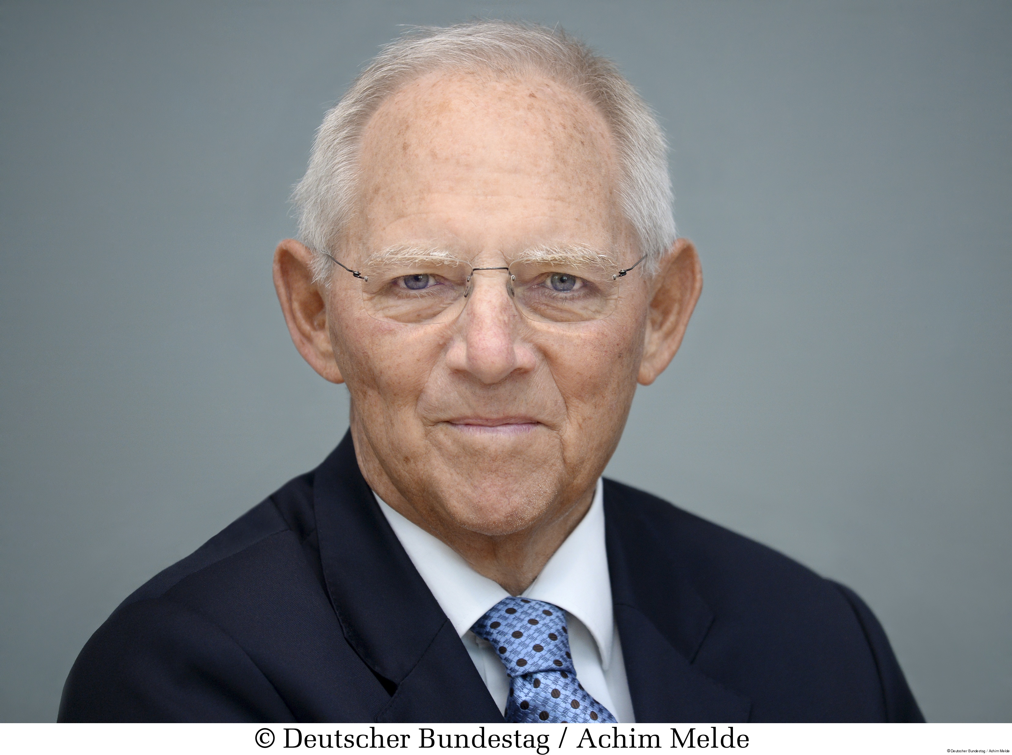 Bundestagspräsident Dr. Wolfgang Schäuble, CDU/CSU, MdB. Präsident, Bundestagsabgeordneter, Abgeordneter