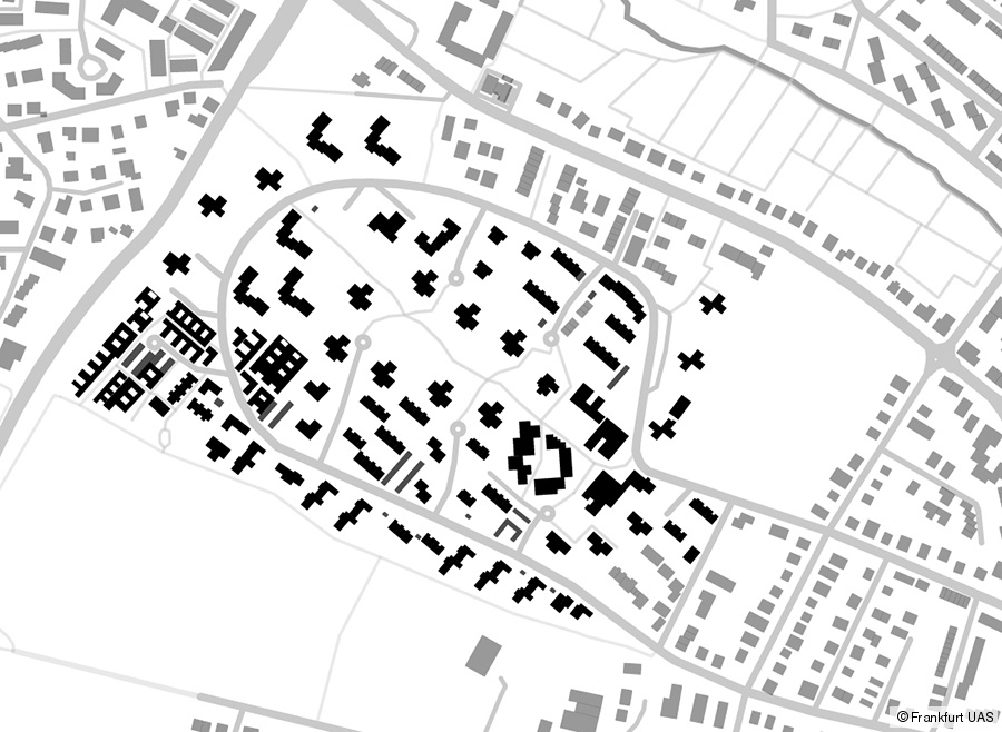 Lageplan Siedlung Gartenfeld