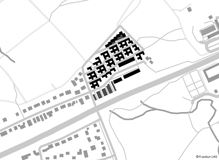 Lageplan Siedlung Roter Hang