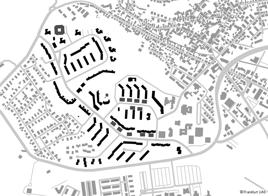 Lageplan Siedlung Schelmengraben