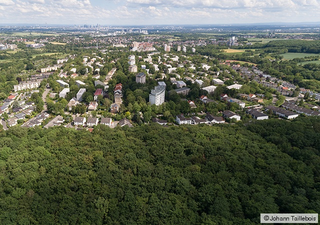 Die Wohnstadt Limes von oben Die Wohnstadt Limes von oben