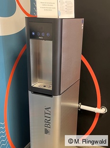 Der Wasserspender in Geb. 4