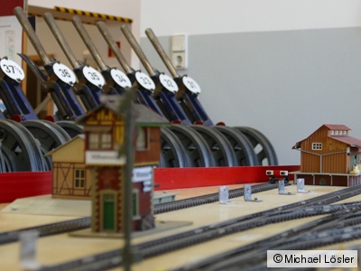 Stellwerkstechnik im Eisenbahnbetriebsfeld Mechanische Stellwerkstechnik im Eisenbahnbetriebsfeld Darmstadt