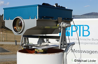 Entwickeltes Messsystem TeleYAG-II (PTB, Deutschland) Entwickeltes Messsystem TeleYAG-II (PTB, Deutschland)