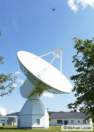 Photogrammetric Survey of the 20 m VLBI Radio Telescope Wettzell (RTW) using an Unmanned Aerial Vehicle (Drone) Photogrammetric Survey of the 20 m VLBI Radio Telescope Wettzell (RTW) using an Unmanned Aerial Vehicle (Drone)