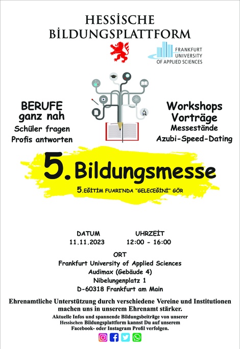 Flyer Bildungsmesse