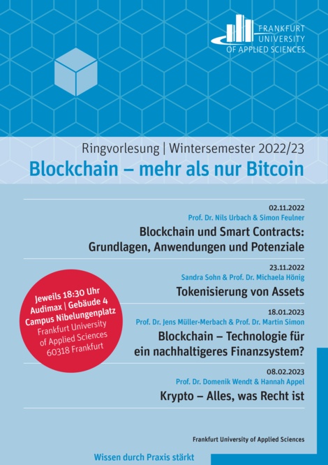 Plakat zur Ringvorlesung