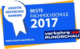 Die Frankfurt UAS belegte den 1. Platz der Hochschulen für angewandte Wissenschaften beim Logistik-Hochschul-Ranking 2017.