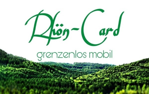 Unser Entwurf der Gästekarte „Rhön-Card“