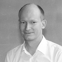 Schwarz Weiss Foto von Prof. Fiedler