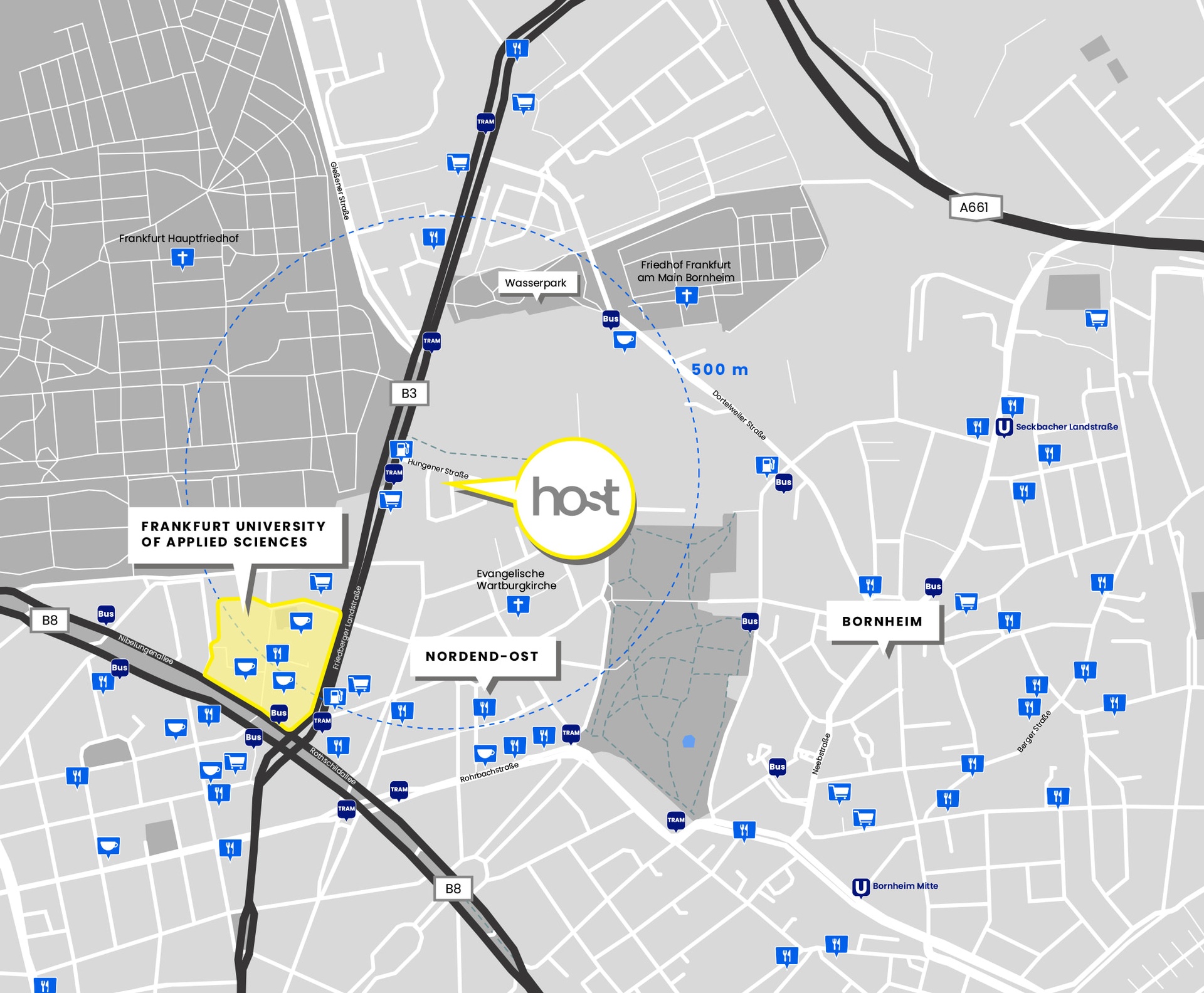 HoST Lageplan HoST Lageplan