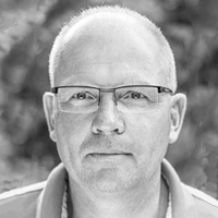 Schwarz Weiss Foto von Prof. Dr.-Ing. Techen